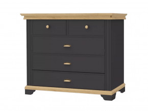 Комод Лиана-1 Дуб Крафт Золотой/Графит в Урае - uraj.mebel-tymen.ru | фото