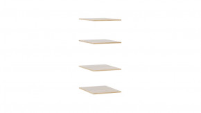 Комплект полок Яблоня Беллуно в Урае - uraj.mebel-tymen.ru | фото