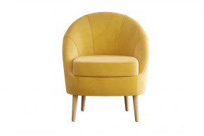 Кресло Комо Модель 005 Велюр Ультра Мустард в Урае - uraj.mebel-tymen.ru | фото