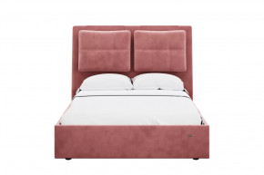 Кровать 1400 Эстер 311 Велюр Ультра коралл в Урае - uraj.mebel-tymen.ru | фото
