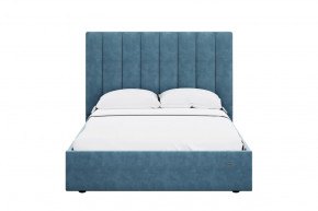 Кровать 1400 Ингрид 312 Велюр Галакси лайт 22 в Урае - uraj.mebel-tymen.ru | фото