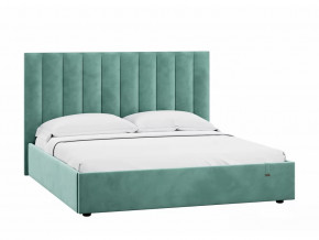 Кровать 1400 Ингрид 312 Велюр Ультра Минт в Урае - uraj.mebel-tymen.ru | фото