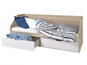 Кровать 800 2 ящика Анталия Белый в Урае - uraj.mebel-tymen.ru | фото