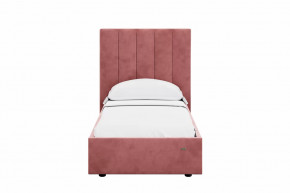 Кровать 900 Ингрид 312 Велюр Ультра коралл в Урае - uraj.mebel-tymen.ru | фото