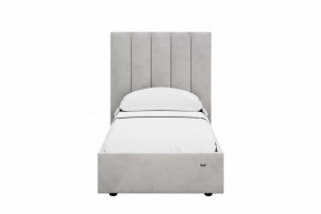 Кровать 900 Ингрид 312 Велюр Ультра Смог в Урае - uraj.mebel-tymen.ru | фото