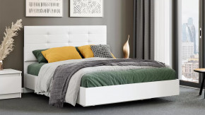 Кровать «Бетта» Тип 3 Белый снег, Белый в Урае - uraj.mebel-tymen.ru | фото