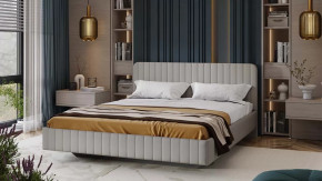 Кровать без ПМ «Шелли» Тип 1 (без подъемного механизма) Велюр Confetti Silver в Урае - uraj.mebel-tymen.ru | фото