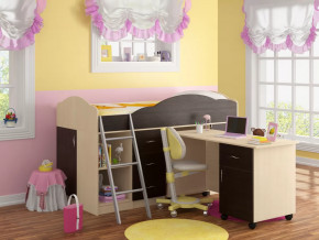 Кровать-чердак Дюймовочка-5.2 в Урае - uraj.mebel-tymen.ru | фото