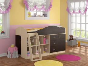 Кровать-чердак Дюймовочка-5.4 в Урае - uraj.mebel-tymen.ru | фото