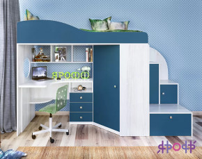 Кровать-чердак Кадет-1 Ярофф в Урае - uraj.mebel-tymen.ru | фото