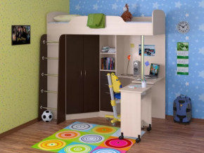 Кровать-чердак Теремок-1 в Урае - uraj.mebel-tymen.ru | фото