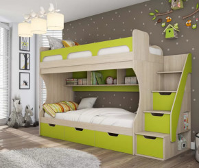 Кровать двухъярусная "Киви" №1 в Урае - uraj.mebel-tymen.ru | фото