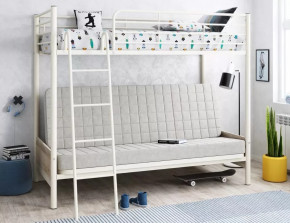 Кровать двухъярусная с диваном Мадлен-2 в Урае - uraj.mebel-tymen.ru | фото