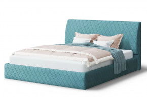 Кровать Хилтон, 2000*1400 мм, бирюзовый в Урае - uraj.mebel-tymen.ru | фото
