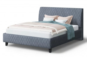 Кровать Хилтон, 2000*1400 мм, серый в Урае - uraj.mebel-tymen.ru | фото