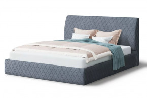 Кровать Хилтон, 2000*1600 мм, серый в Урае - uraj.mebel-tymen.ru | фото