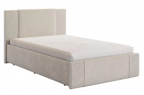 Кровать (каркас) Хлоя 120х200 см крем (велюр) в Урае - uraj.mebel-tymen.ru | фото