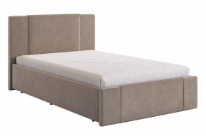 Кровать (каркас) Хлоя 120х200 см латте (велюр) в Урае - uraj.mebel-tymen.ru | фото