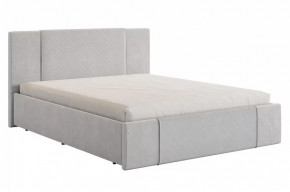 Кровать (каркас) Хлоя 160х200 см галька (велюр) в Урае - uraj.mebel-tymen.ru | фото