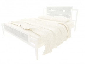 Кровать Инесса Plus белая в Урае - uraj.mebel-tymen.ru | фото