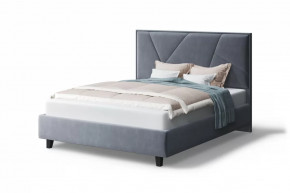 Кровать Ингрид, 1400*2000 мм, на опорах, серый в Урае - uraj.mebel-tymen.ru | фото
