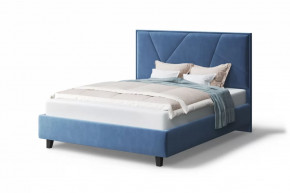 Кровать Ингрид, 1600*2000 мм, на опорах, синий в Урае - uraj.mebel-tymen.ru | фото