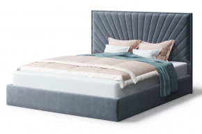 Кровать Леона, 2000*1600 мм, серый в Урае - uraj.mebel-tymen.ru | фото