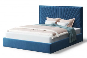 Кровать Леона, 2000*1600 мм, синий в Урае - uraj.mebel-tymen.ru | фото