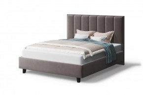 Кровать Лина, 1200*2000 мм, на опорах, кофе в Урае - uraj.mebel-tymen.ru | фото