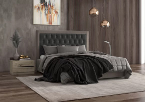 Кровать Мартина с пуговицами 1600 в Урае - uraj.mebel-tymen.ru | фото