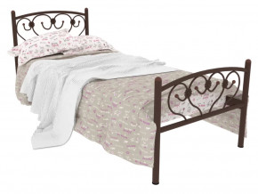 Кровать металлическая Ева Plus коричневая в Урае - uraj.mebel-tymen.ru | фото