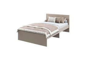 Кровать "МОНА" 2000*1200мм, (без матраса), ЛДСП кашемир (ламели) в Урае - uraj.mebel-tymen.ru | фото