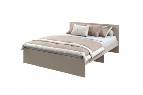 Кровать "МОНА" 2000*1600мм, (без матраса), ЛДСП кашемир (ламели) в Урае - uraj.mebel-tymen.ru | фото