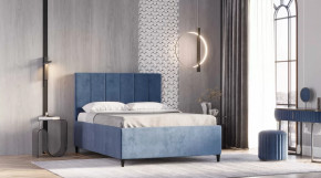 Кровать Оливия 1400 Синий в Урае - uraj.mebel-tymen.ru | фото