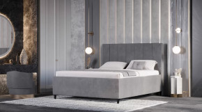 Кровать Оливия 1600 Серый в Урае - uraj.mebel-tymen.ru | фото