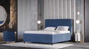 Кровать Оливия 1600 Синий в Урае - uraj.mebel-tymen.ru | фото