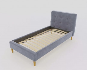 Кровать Пайли 900 Серый в Урае - uraj.mebel-tymen.ru | фото