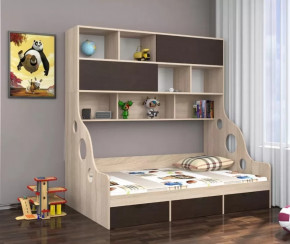 Кровать с антресолью Дельта-21.02 в Урае - uraj.mebel-tymen.ru | фото