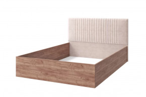 Кровать Тоскана, 1600*2000 мм, дуб табачный, ткань Модус 02 в Урае - uraj.mebel-tymen.ru | фото