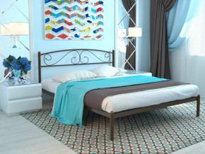 Кровать Вероника коричневая в Урае - uraj.mebel-tymen.ru | фото