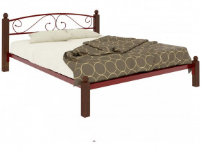 Кровать Вероника Lux красная в Урае - uraj.mebel-tymen.ru | фото