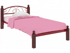 Кровать Вероника Мини Lux красная в Урае - uraj.mebel-tymen.ru | фото