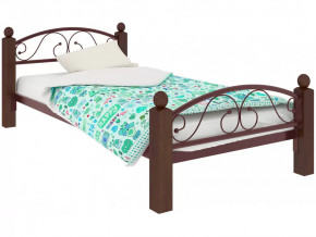 Кровать Вероника Мини Lux Plus коричневая в Урае - uraj.mebel-tymen.ru | фото