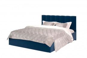 Кровать Элен 1200*2000 мм, велюр NEO 27, синий в Урае - uraj.mebel-tymen.ru | фото