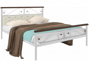 Кровать Эсмеральда plus мягкая белая в Урае - uraj.mebel-tymen.ru | фото