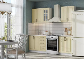 Кухня Лондон 1,6 м, белый/дуб крем в Урае - uraj.mebel-tymen.ru | фото