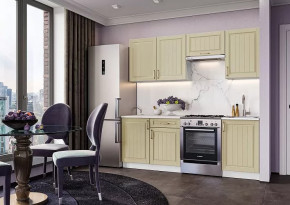 Кухня Лондон 2,1 м, белый/дуб крем в Урае - uraj.mebel-tymen.ru | фото