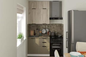 Кухонный гарнитур Альба мини 1000 мм в Урае - uraj.mebel-tymen.ru | фото