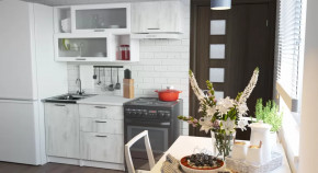 Кухонный гарнитур Алина экстра 1700 мм в Урае - uraj.mebel-tymen.ru | фото