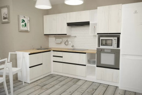 Кухонный гарнитур Амели мега прайм 1500х2700 мм в Урае - uraj.mebel-tymen.ru | фото